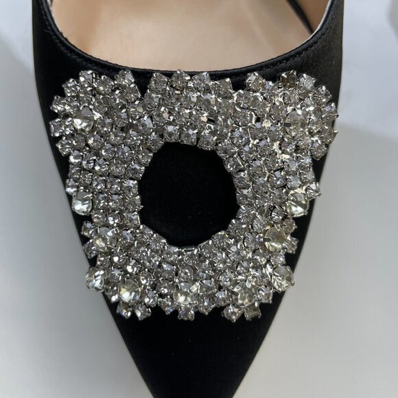 Erijunor Black Women's dress pump Size 9 - Picture 2 of 7